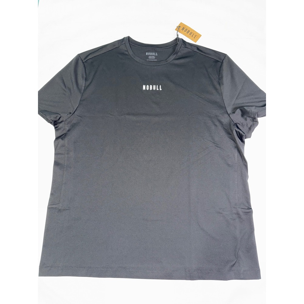 NOBULL Mens Training T-Shirt Dark Grey Recycled Polyester XXL NWT
